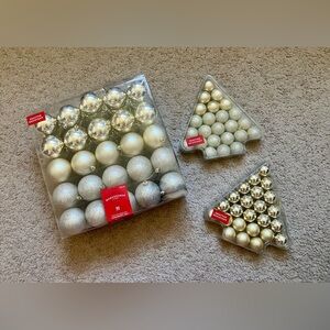 Target Wonder shop light gold ornaments